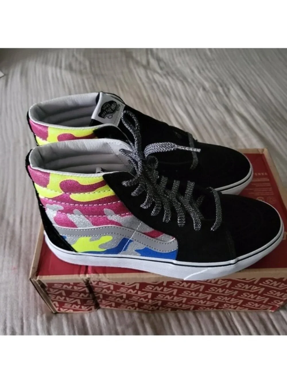 Vans SK8-Hi Platform 2.0 Women After Dark Camo Multicolor 0826